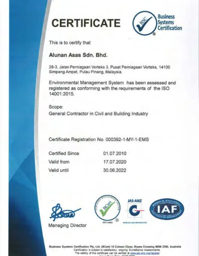 ISO:14001 Environmental
